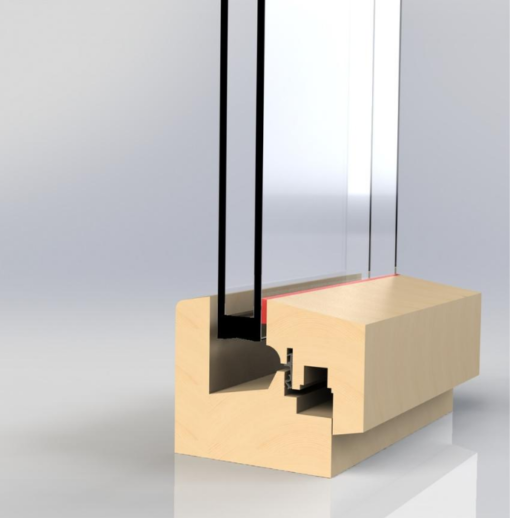 LumiVec, the glazed wood window concept