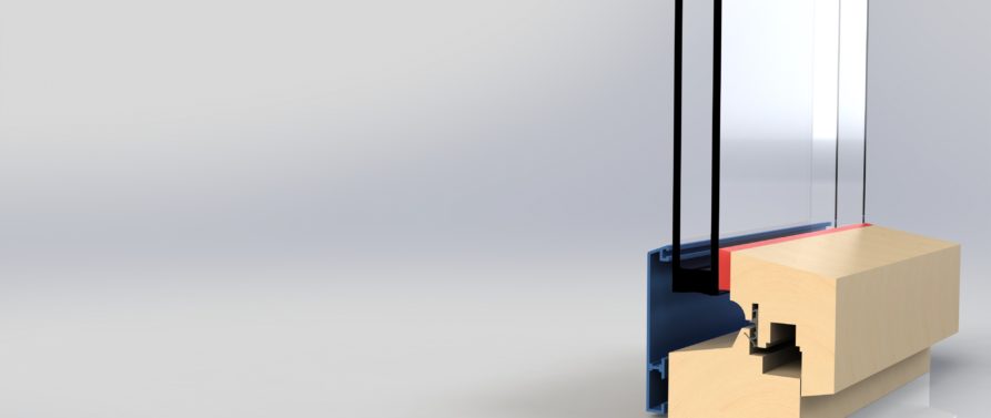 LumiVec, le concept de fenêtre bois à vitrage collé