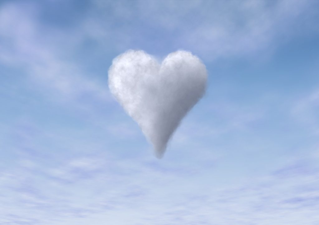 nuage coeur