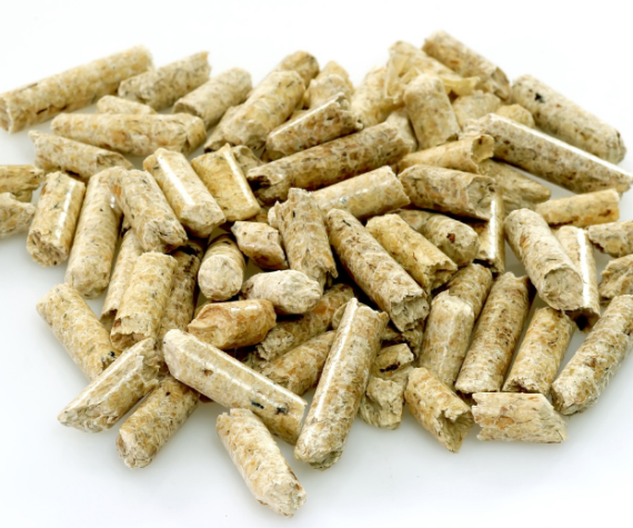 Development of a wood pellet produced mainly from hardwoods