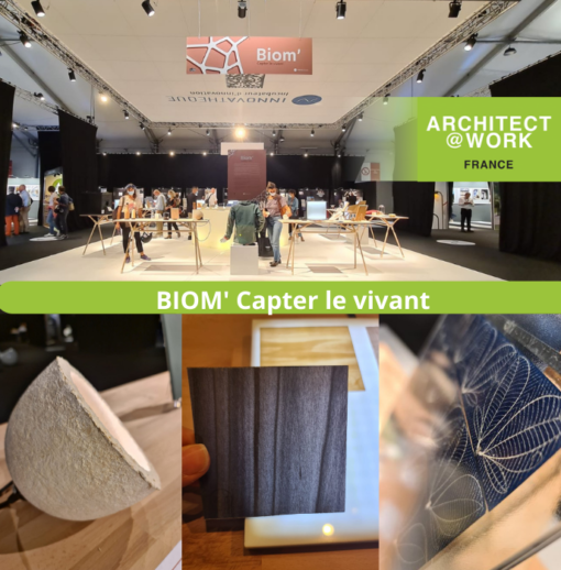 Biom’ exhibition at the Architect@work Bordeaux exhibition on 2 and 3 December