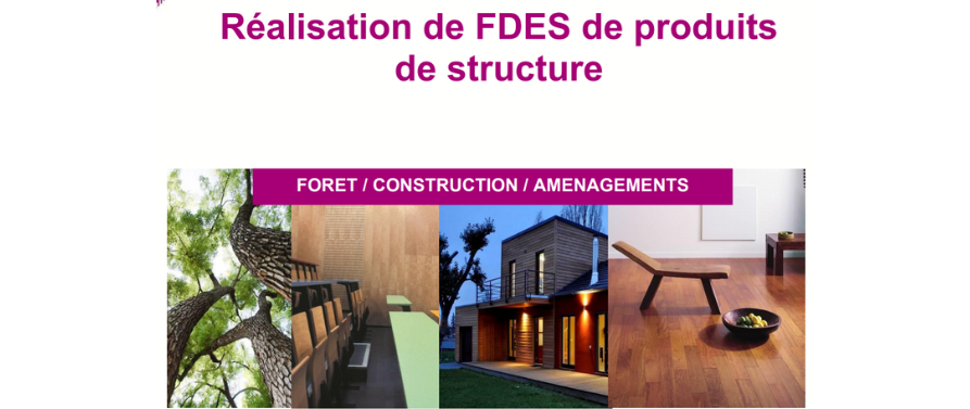 Réalisation de FDES de produits de structure